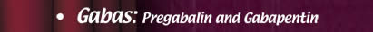 Gabas - Pregabalin and Gabapentin